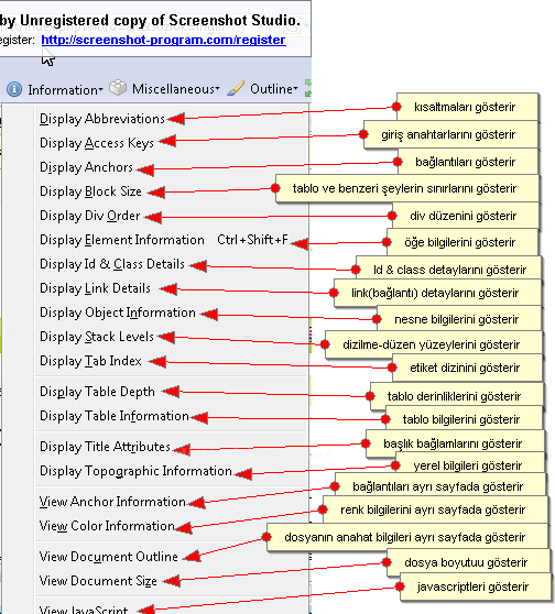 Measureıt, Webdeveloper Anlatım