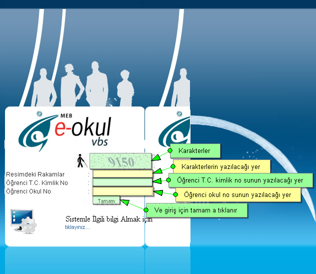 E-okulun Kullanımı