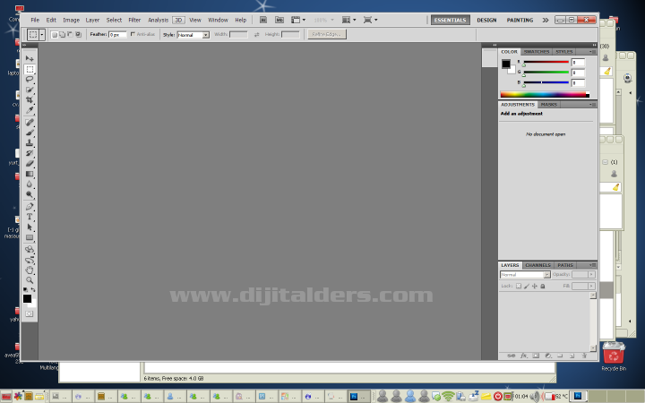 Linux Debian Üzerine Photohop CS5 Kurmak