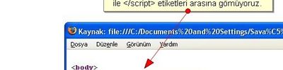 Javascriptin Html Sayfa İçerisine Yazılma Şekilleri Body İçerisine, Head İçerisine, Harici Link Olarak, Html Taglarının İçerine Yazılması