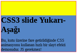 CSS Animasyon Örnekleri